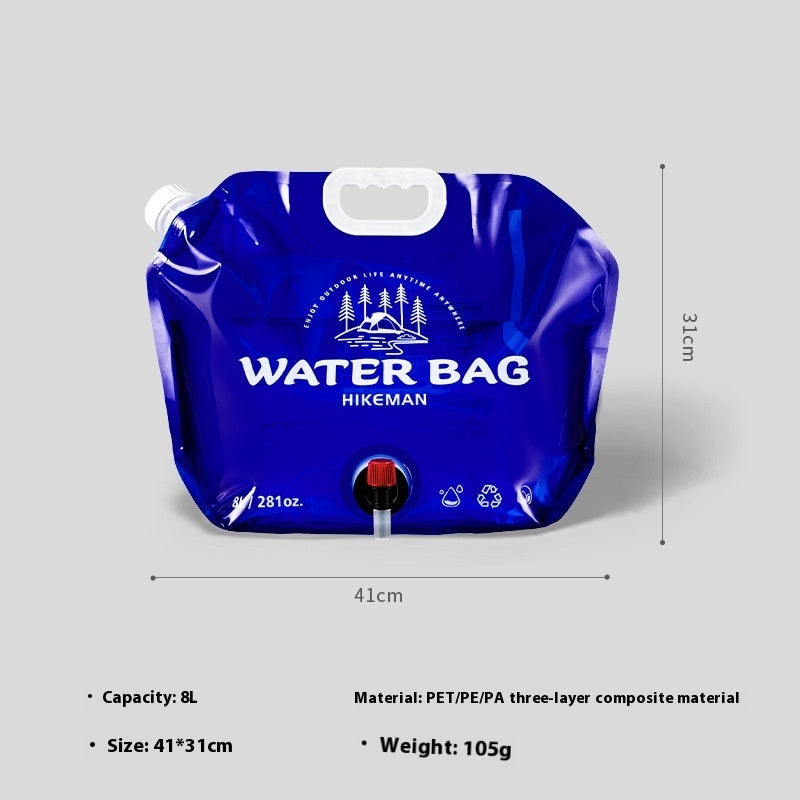 Large Capacity Outdoor Camping Portable Thick Portable Water Bag