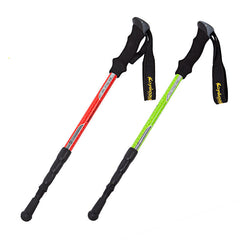 Trekking four-section telescopic light trekking pole