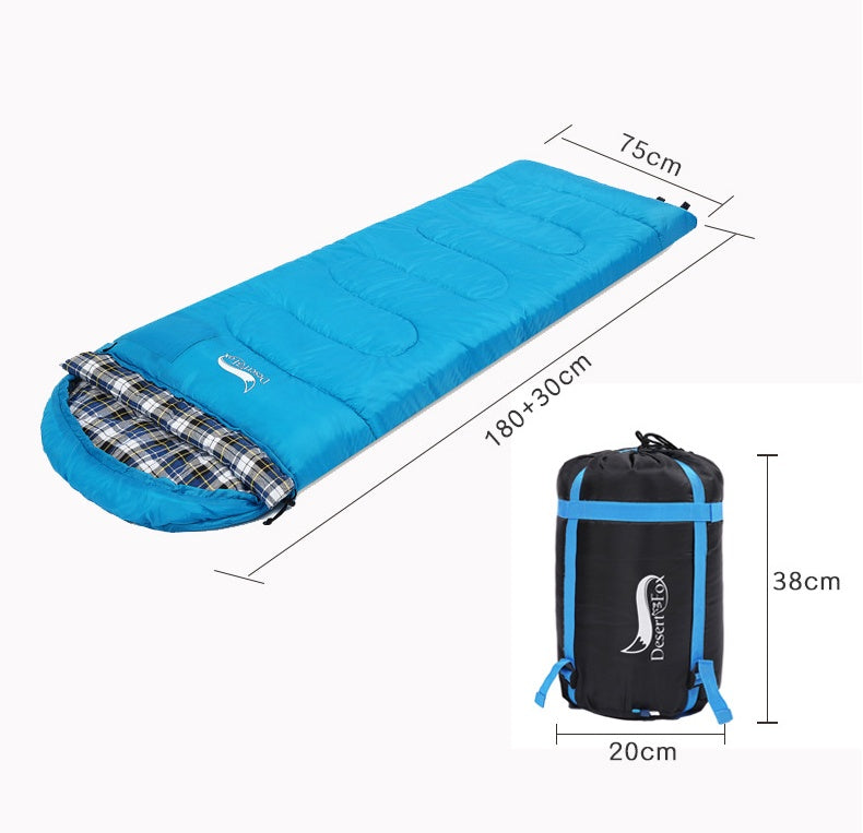 Camping Double Couple Sleeping Bag Adult Camping Lunch Break Sleeping Bag