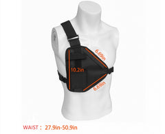 Tactical vest chest bag