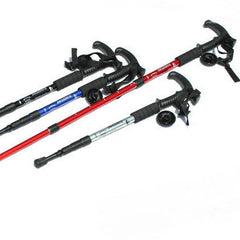 Aluminum Alloy Shock-absorbing T-handle Trekking Pole