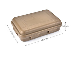 Outdoor Survival Kit Box Shockproof Waterproof Sealed Storage