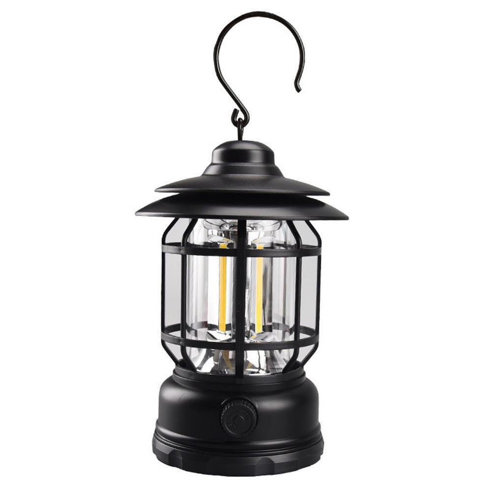 Outdoor Camping Lantern Retro Multi-functional Warm Light