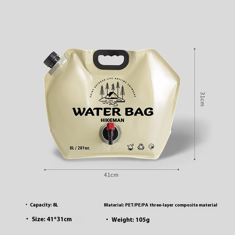 Large Capacity Outdoor Camping Portable Thick Portable Water Bag