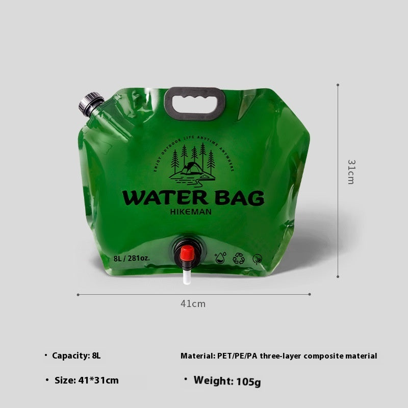 Large Capacity Outdoor Camping Portable Thick Portable Water Bag