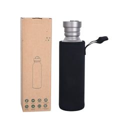 Portable Camping Outdoor Titanium Pure Titanium Water Bottle