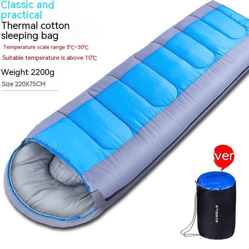 Outdoor Camping Warm Cotton Sleeping Bag