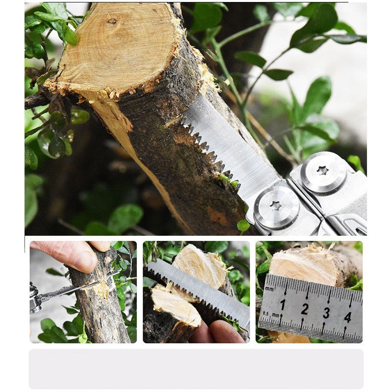 Stainless Steel Folding Tool Outdoor Multi-function Knife