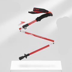 Outdoor Folding Ultra-light Aluminum Alloy Trekking Pole